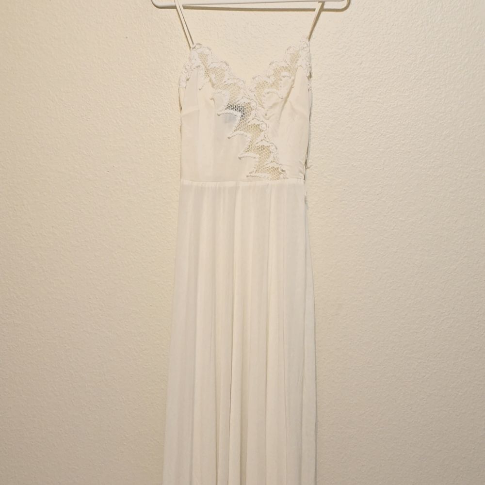 TD4 BY ELECTRA SMOCKED BACK VINTAGE NIGHTGOWN  SIZE 7‎